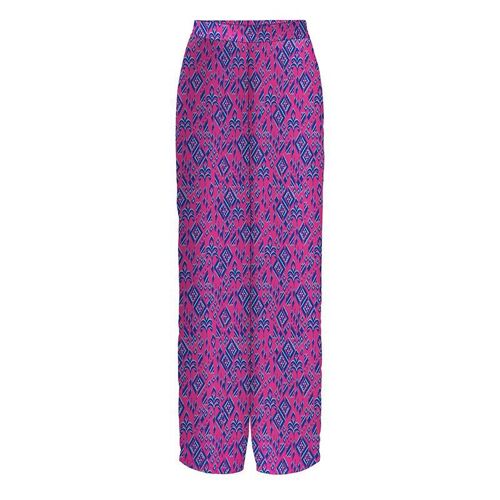 Pantalon Fluide Palazzo Alma Imprimé Graphique Femme Only