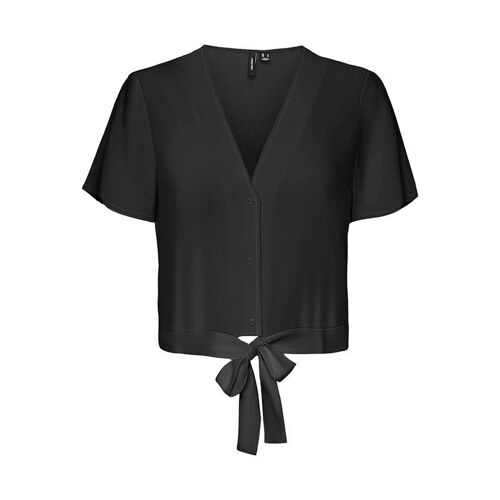 Haut Court Noué Noir Femme Vero Moda