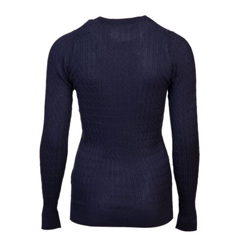 Pull Col Rond Torsadé 18727 Femme Bill Tornade
