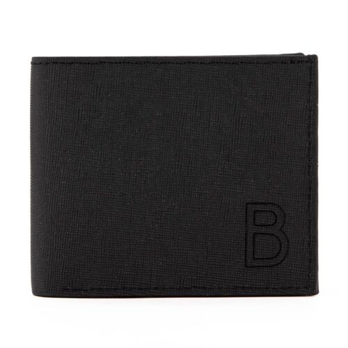 Porte feuille porte carte avec logo texturé 11x10cm Homme BILL TORNADE