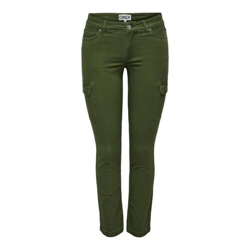 Pantalon Mobyli Cargo Slim Coton Femme Only