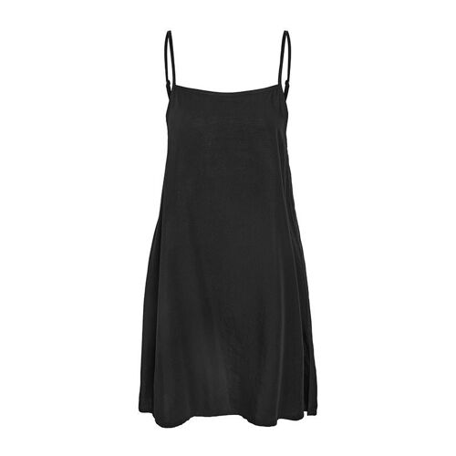 Robe Courte À Bretelles Noire Femme Noisy May