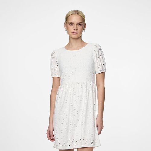 Robe Manches Courtes En Broderie Anglaise Femme Pieces