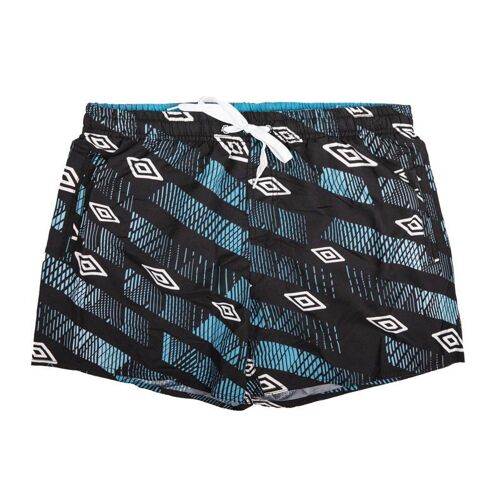 Boardshort Avec Ceinture Blanche Motifs Graphiques Rouges Homme Umbro