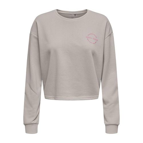 Sweat De Sport Crop Top Pica Imprimé Femme Only Play