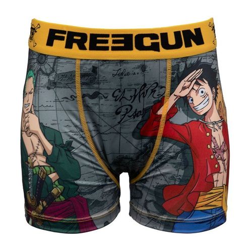 Boxer One Piece Zorro Luffy Microfibre Garçon Freegun