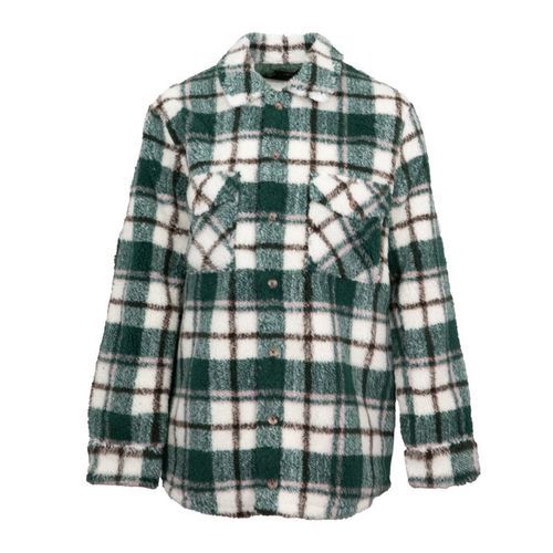 Surchemise Polaire Légère À Carreaux Bucheron Femme Volcom