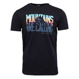 Tee Shirt Ajusté Mountains Are Calling Coton Homme Best Mountain