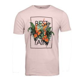 Tee Shirt Imprimé Plantes Tropicales Homme Best Mountain