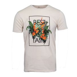 Tee Shirt Imprimé Plantes Tropicales Homme Best Mountain