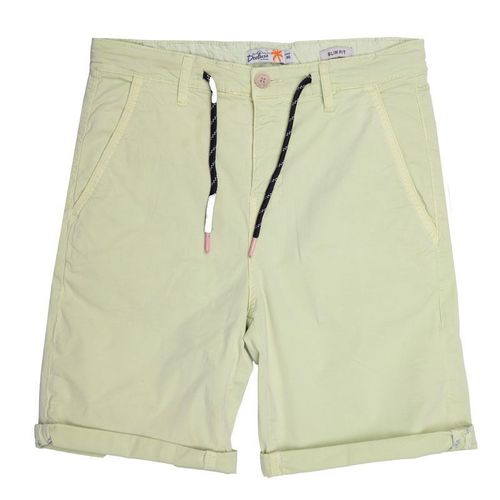 Bermuda Couleur Unie Avec Corde Avec Ourlets Homme Deeluxe 74