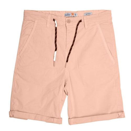 Bermuda Couleur Unie Avec Corde Avec Ourlets Homme Deeluxe 74