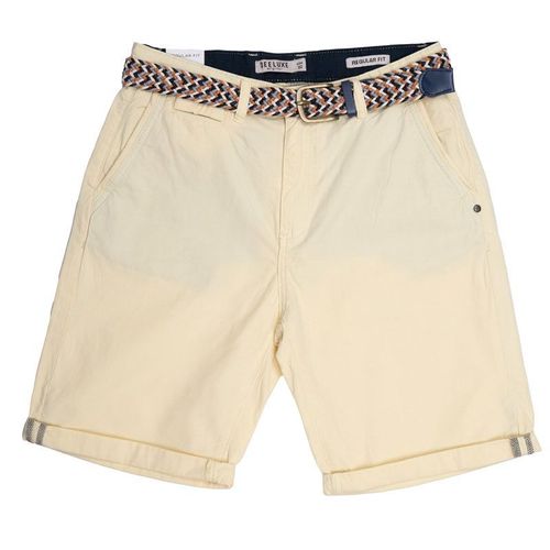 Bermuda Lemon Elijah Coton Avec Ceinture Tissée Colorée Homme Deeluxe 74