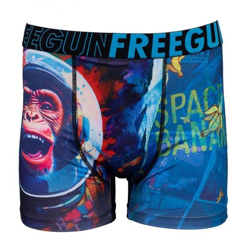 Boxer En Microfibre Imprimé Singe Homme Freegun