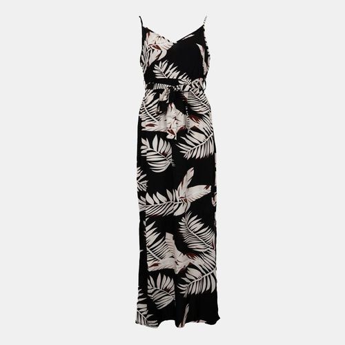Robe Maxi À Bretelles Imprimé Feuilles Femme Vero Moda