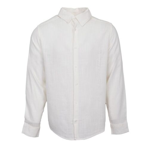 Chemise Manches Longues Lin Mélangé Homme Paname Brothers