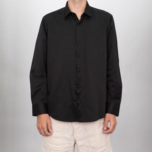 Chemise Unie Coton Classique Homme Bill Tornade