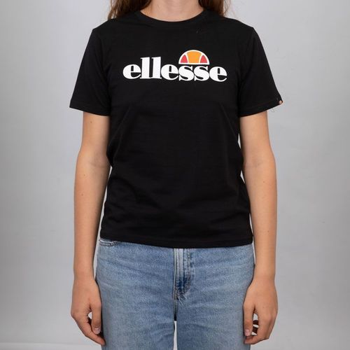 Tee Shirt Basique Logo Poitrine Couleur Unie Femme Ellesse