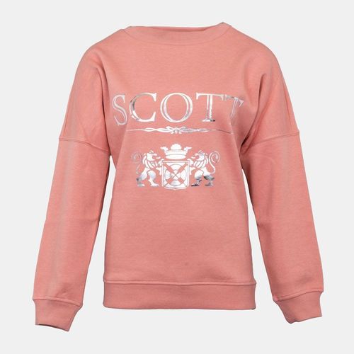 Pull Uni Logo Argenté Femme Scott