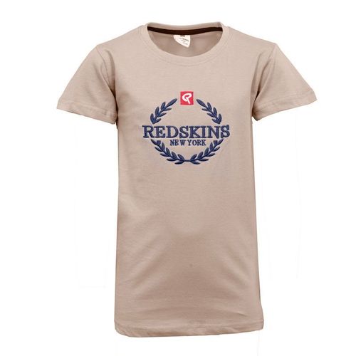 Tee Shirt Logo Brodé 8/16ans Enfant Redskins