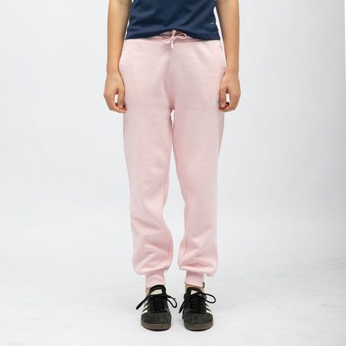 Bas De Jogging Doux Regular Uni Logo Brodé Femme Ellesse