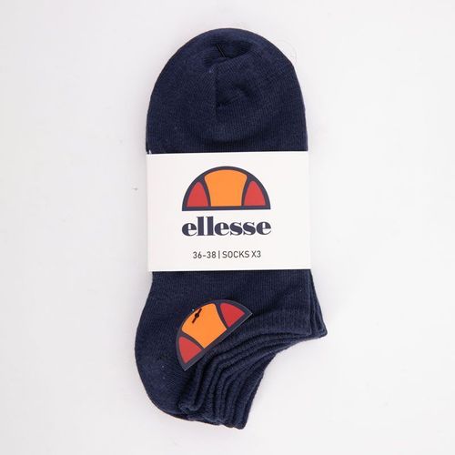 Lot De 3 Paires De Socquettes Unies Coton Femme Ellesse