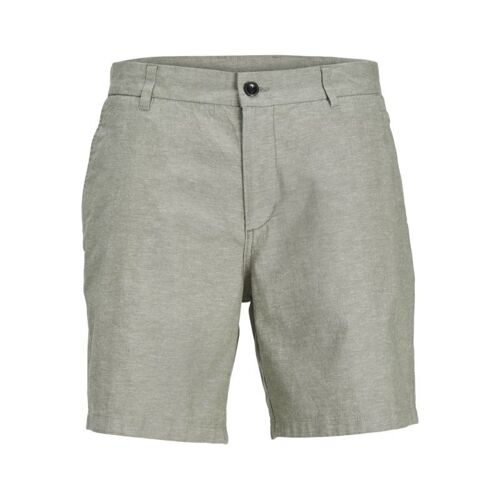 Bermuda Lin Palma Blue Tissu Chiné Homme Jack & Jones