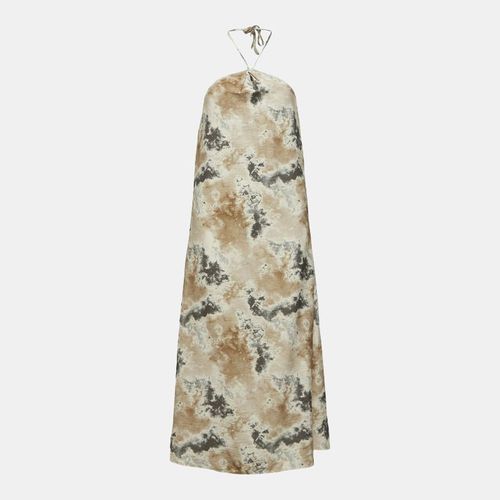 Robe Sally Dos Nu Imprimé À Nouer Java Femme Object