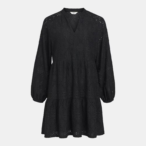 Robe Midi Gia Oversize Col V Broderie Anglaise Femme Object