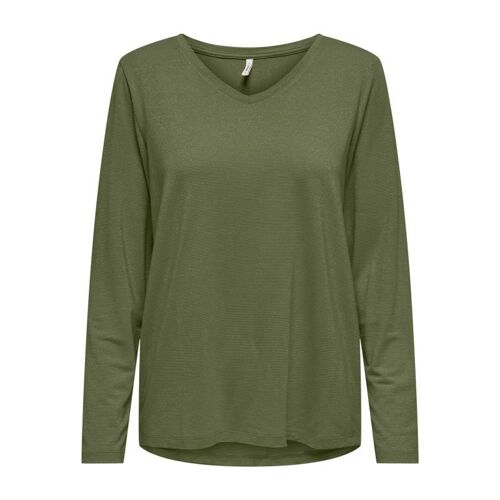 Haut Harly Pailleté Col V Regular Fit Femme Only