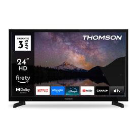 Thomson 24HF2S35 - 24" (61 cm) HD LED Fire TV avec Commande vocale Alexa, Bluetooth 5.0, Ports HDMI, USB, AV in, CI+, USB
