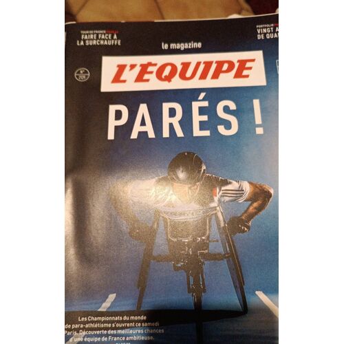 L'Équipe Magazine N°2129 8/7/2023 Parés Quai 54