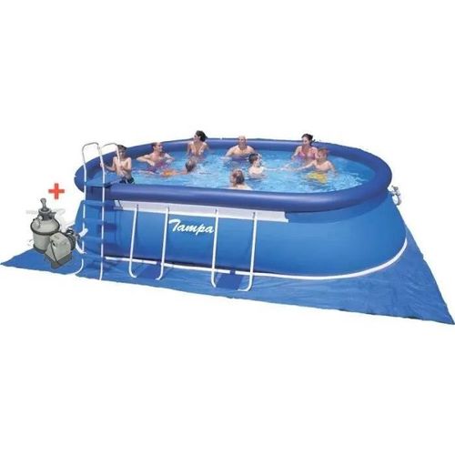 Piscine gonflable Marimex Tampa 3.05x5.49x1.07 m - Rond - 12000 L
