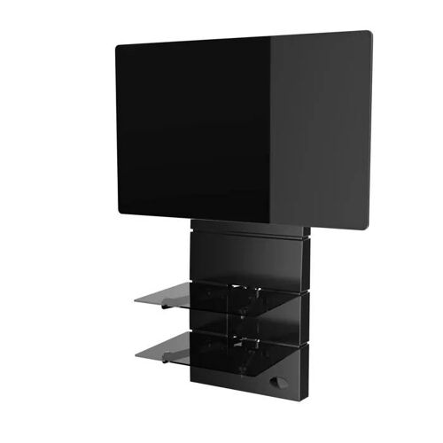 Meuble TV - MELICONI - GHOST DESIGN 3500 - Noir mat - TV 32 à 70'' - VESA 400