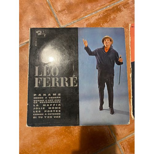 Leo Ferre 78 Tours «  Paname » 
