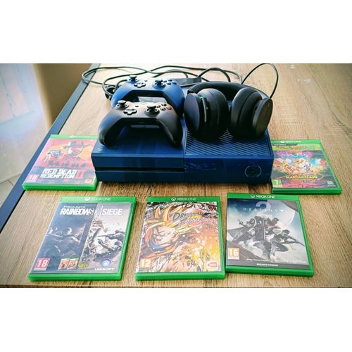 Xbox One 1 To Édition Forza + 2 Manettes + Casque Sans Fil + 5 Jeux