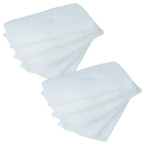 vhbw 10x Filtre à air compatible avec Lunos LRA, LRK, LRK2 appareil de ventilation - G2, 16,15 x 9,75 x 0,7 cm blanc