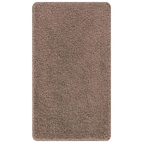 vidaXL Tapis de bain Marron 70 x 120 cm Polypropylène