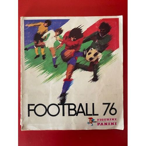 Football 76 Album Figurine Panini Complet.