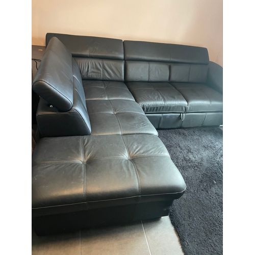 Type : Convertiblerevêtement: Cuir / Croûte De Cuir Tétières / Appuie-Têtes Ajustables :Ouicoffre De Rangement: Oui