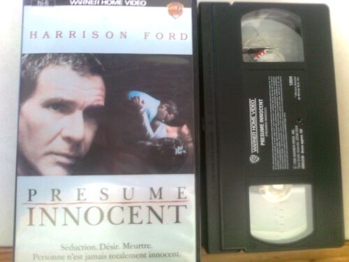 Cassette Vidéo Vhs - Présumé Innocent - Harrison Ford