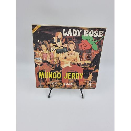 Vinyle 45 Tours Mungo Jerry : Lady Rose (Milk Cow Blues) Avec Fourreau