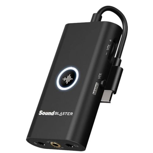 Creative Sound Blaster G3 – Carte son externe (USB-A/USB-C)
