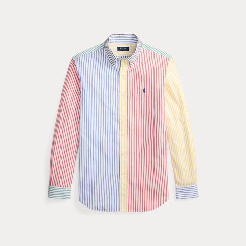 Chemise Rayée Popeline Custom Fit