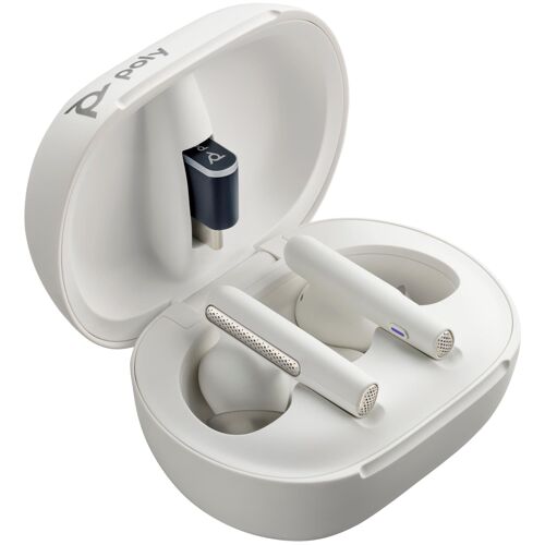 HP Poly Écouteur blanc Poly Voyager Free 60/60+ (2 pièces)