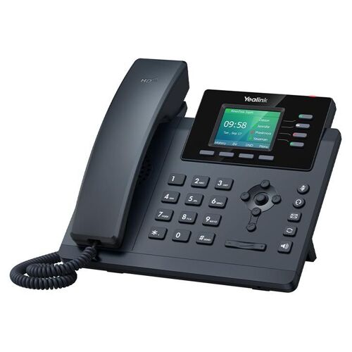 Yealink SIP-T34W téléphone fixe Noir 4 lignes LED Wifi