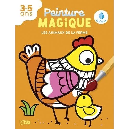 Peinture Magique À L'eau - Les Animaux De La Ferme