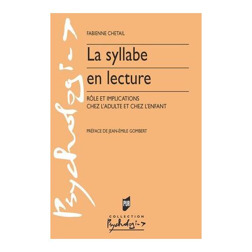 La Syllabe En Lecture