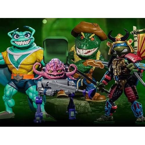 Super 7 Les Tortues Ninja Tmnt Teenage Mutant Ninja Turtles 4 Figurines