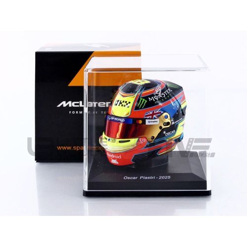 Spark 1/5 - Casque Oscar Piastri - F1 Season Car 2025 5hf196-Spark